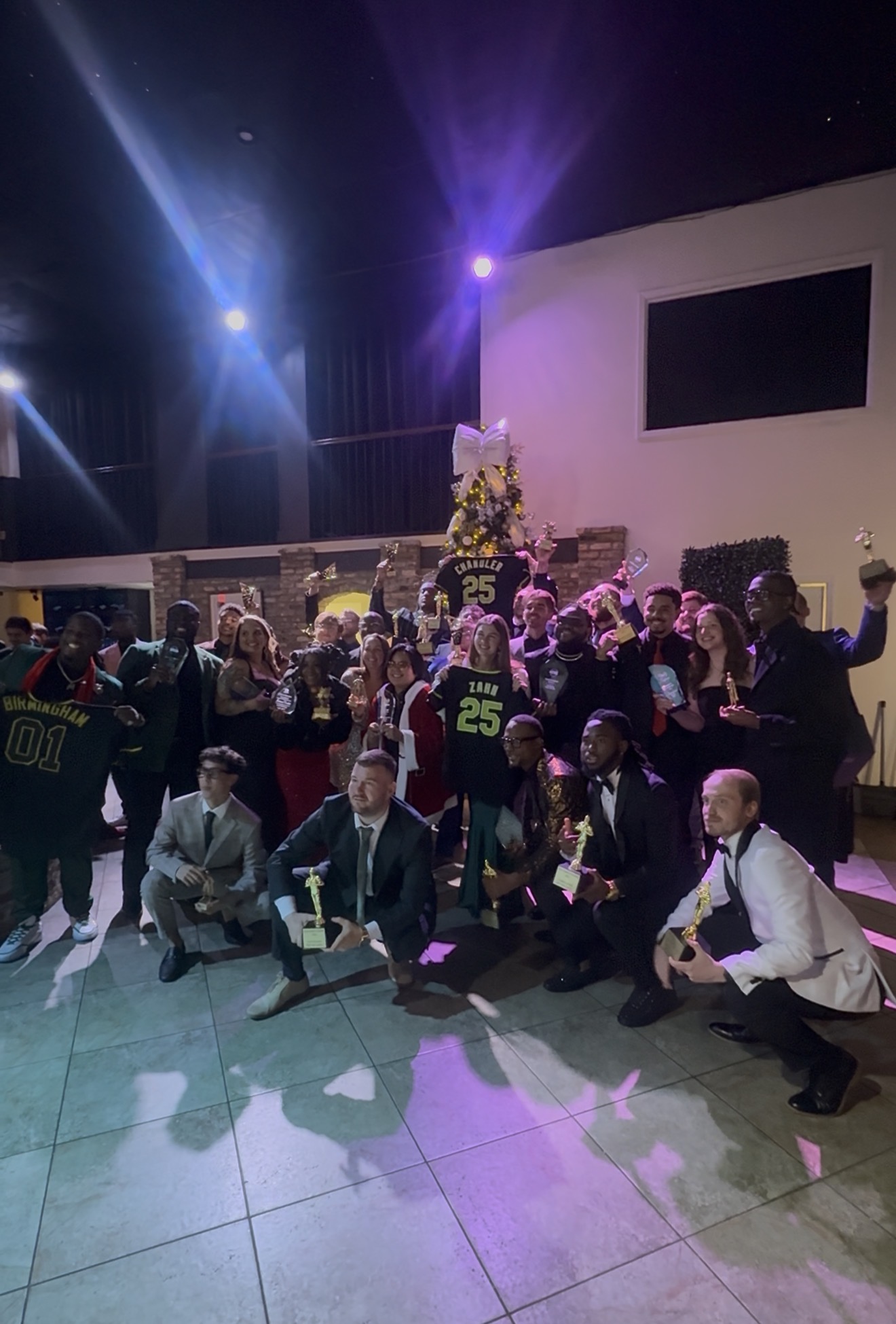 Winners Crest Agency team celebration